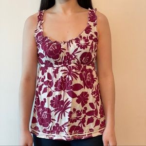 American Eagle Floral Tank Top S- Great Condition
